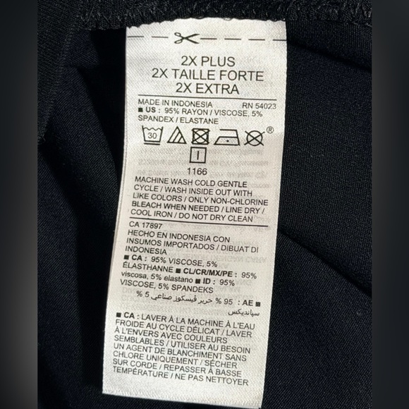 Old Navy Sleeveless Swing Dress - Size 2X Plus - NWT - Picture 6 of 6